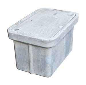 concrete tight electrical box|electrical underground plastic pull box.